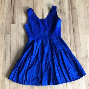 Blue dress